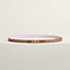 View: , Ancre belt buckle & Trefle leather strap 13 mm