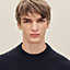 "Ancre en H" crewneck sweater, View: Worn, worn, view 4 of 5