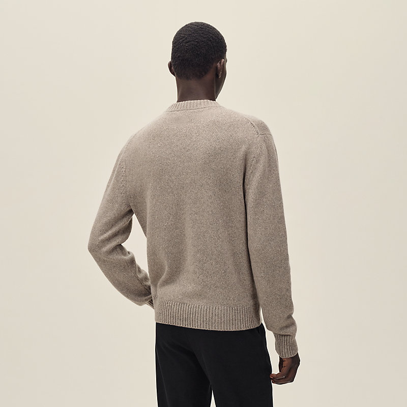 "Ancre en H" crewneck sweater