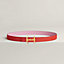 Ancre Marin belt buckle & Reversible leather strap 24&nbsp;mm, View: , view 2 of 2