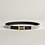 Ancre Marin belt buckle & Toile H Plume leather strap 24&nbsp;mm, View: , view 1 of 2