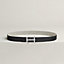 Ancre Marin belt buckle & Toile H Plume leather strap 24&nbsp;mm, View: , view 2 of 3