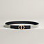 Ancre Mors belt buckle & Toile H Plume leather strap 24&nbsp;mm, View: , view 1 of 3