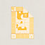 Animaux Blocks blanket, View: Back, back, view 4 of 5
