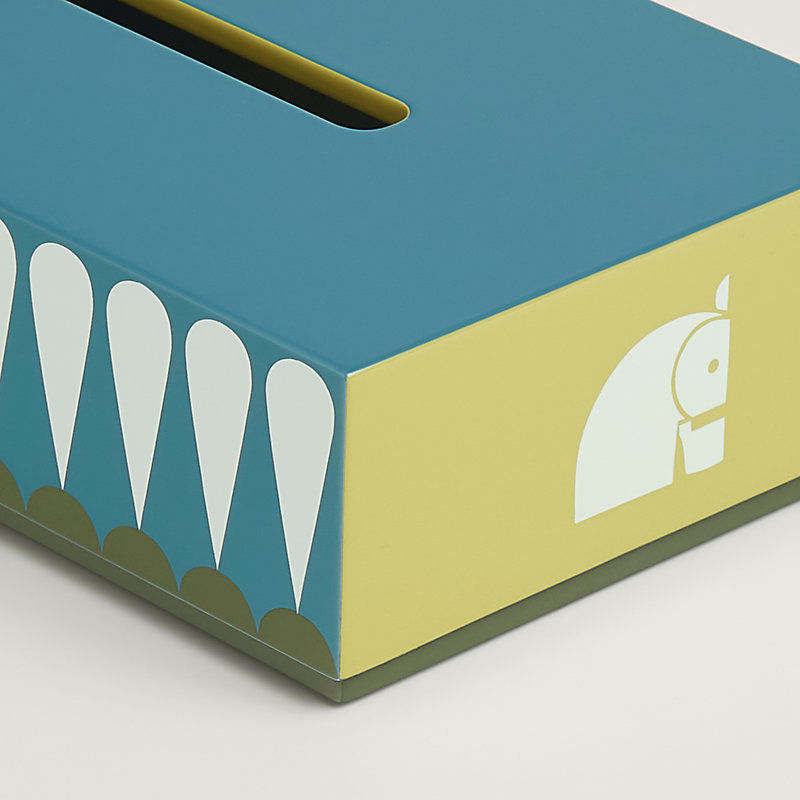 Animaux Blocks tissue box