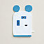 Animaux Blocks washcloth, View: front, front, view 1 of 2