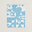 Animaux Blocks浴巾, 檢視: 正面, front, 檢視共1張圖片的第2張
