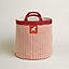 Animaux Nattes basket, large model, View: front, front, view 1 of 3