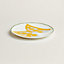 Animaux Nattes butterfly dessert plate, View: front, front, view 3 of 3
