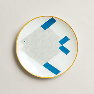 Animaux Nattes fish dessert plate | Hermès USA