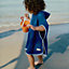 Animaux Nattes poncho, View: Worn, worn, view 3 of 3