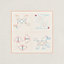 Animaux Nattes quilted blanket, View: Flat, flat, view 1 of 5