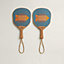 Animaux Nattes set of 2 beach rackets, View: front, front, view 1 of 4