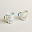 Animaux Nattes set of 2 mugs, View: Back, back, view 3 of 3