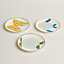 Animaux Nattes set of 3 plates, View: front, front, view 1 of 2