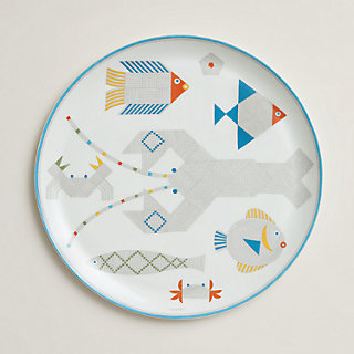 Animaux Nattes tart platter