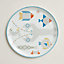 Animaux Nattes tart platter, View: above, above, view 1 of 3