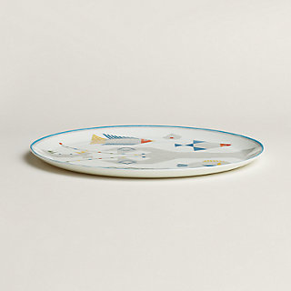 Animaux Nattes tart platter | Hermès USA