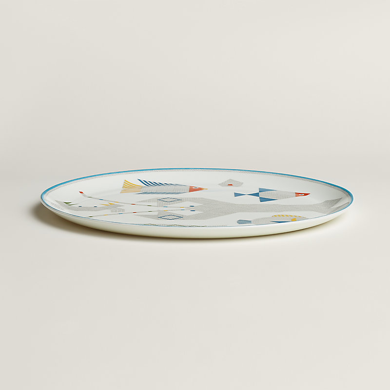 Animaux Nattes tart platter