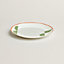 Animaux Nattes turtle dessert plate, View: front, front, view 3 of 3