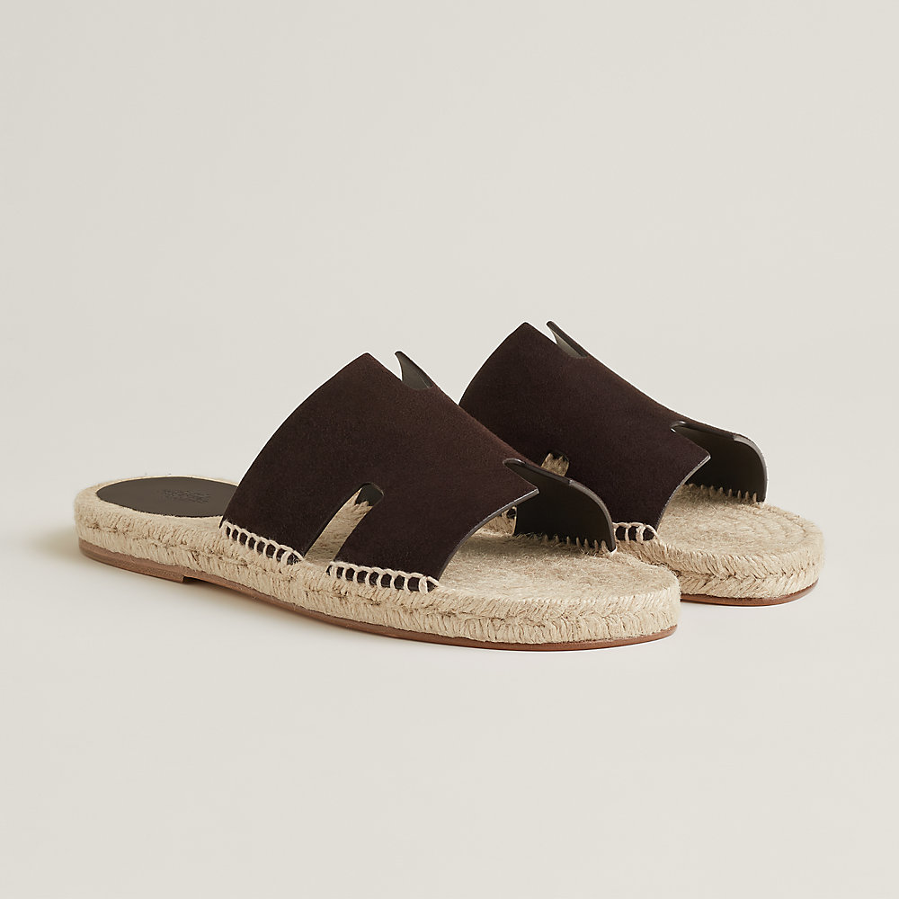 Antigua espadrille - Brown | Hermès Belgium display picture 2