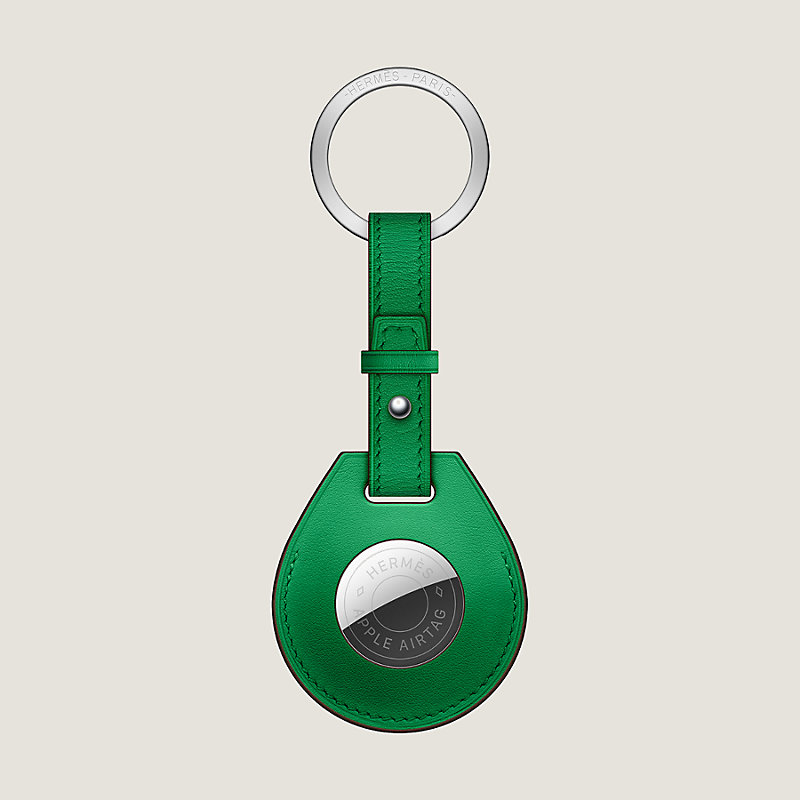 エルメス キーホルダー Apple AirTag レッド - 小物