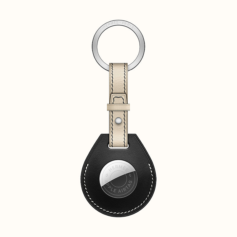 hermes key ring apple