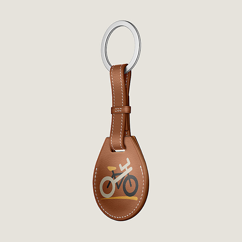 Hermes keychain on sale