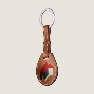 Apple AirTag Hermès key ring | Hermès Canada