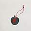 Apple and leaf charm, View: front, front, view 4 of 7