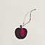 Apple and leaf charm, View: front, front, view 5 of 7