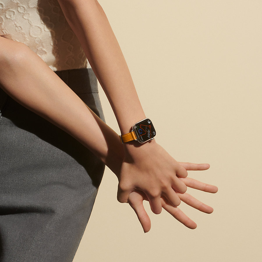 エルメスapplewatchベルトシンプルトゥールネイビー38,40,41m （楽天 