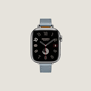 希少 アピ アトラージュ ブルー 光れ ドゥ Apple watch HERMES