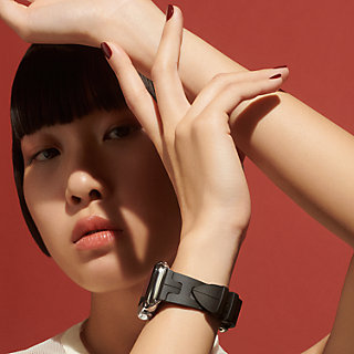 人気SALE最新作apple watch Hermes キリム オレンジ 45mm ストラップ 時計