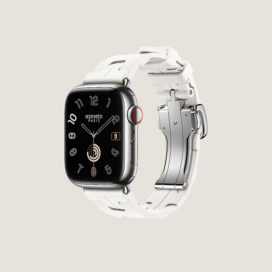 新品未開封 Apple つまみ上げ Watch Hermèsキリム 42mm 白 ホワイト 