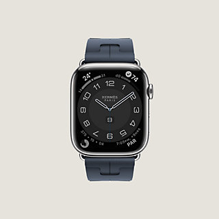 Apple Watch HERMES キリム 45ミリ あん ネイビー - 時計