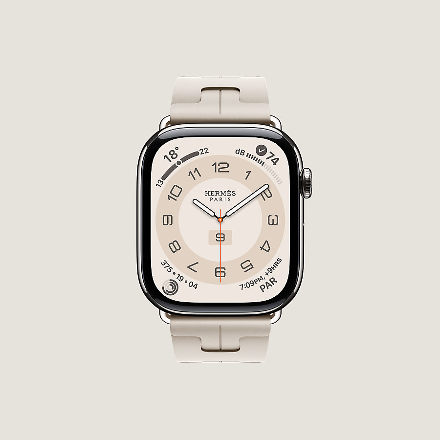 HERMES キリム ホワイト41mm Apple きせよ Watch