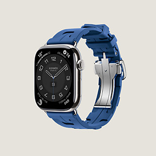 Apple たおす Watch Hermès 45mmキリム黒シンプルトゥールストラップ