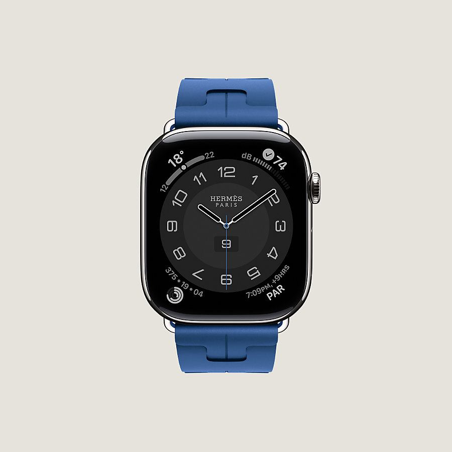 Apple Watch Hermès 45mmキリムブルーセレスト（Apple Watch HERMES  