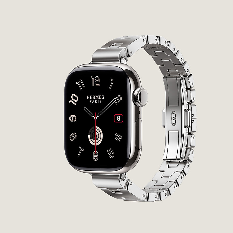 Apple Watch Hermès シンプルトゥール 《グランH》 42 mm ファン  