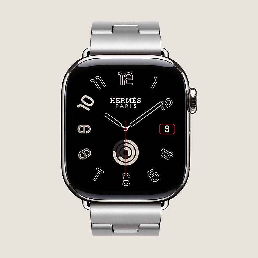 Apple Watch Hermès シンプルトゥール 《グランH》 42 mm | Hermès 