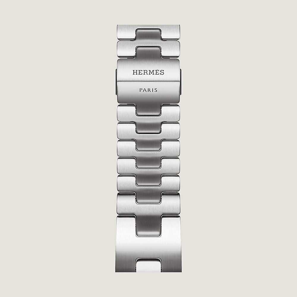 Apple Watch Hermès シンプルトゥール 《グランH》 46 mm | Hermès 