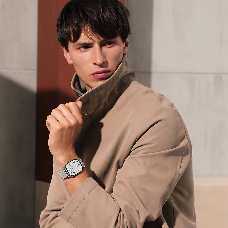 Apple Watch Hermès グランH サティネ 42mm S Apple Watch HERMES  