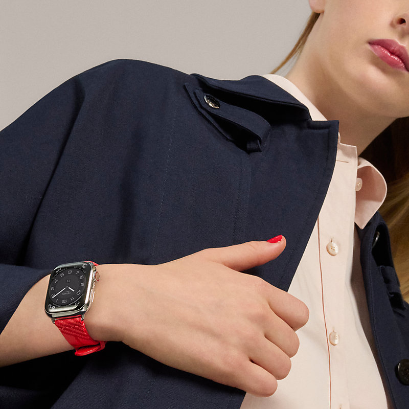 買い卸値【今週値下げします】Apple Watch エルメスジャンピングシンプルトゥール Apple Watchアクセサリー