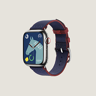 Apple Watch Hermès シンプルトゥール 《ツイル・ジャンプ》 41 mm  
