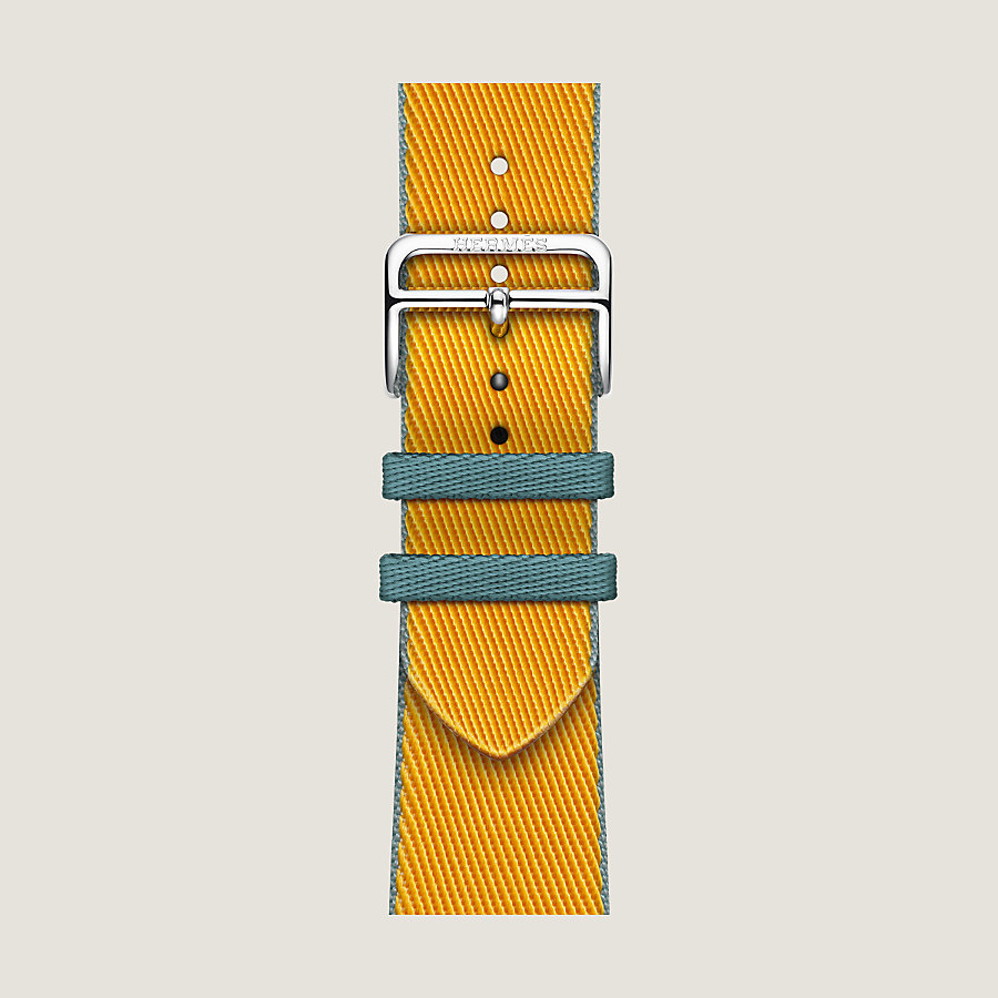 Apple Watch HERMES キリム(白)ストラップ 45mm（超希少 Apple watch 9 