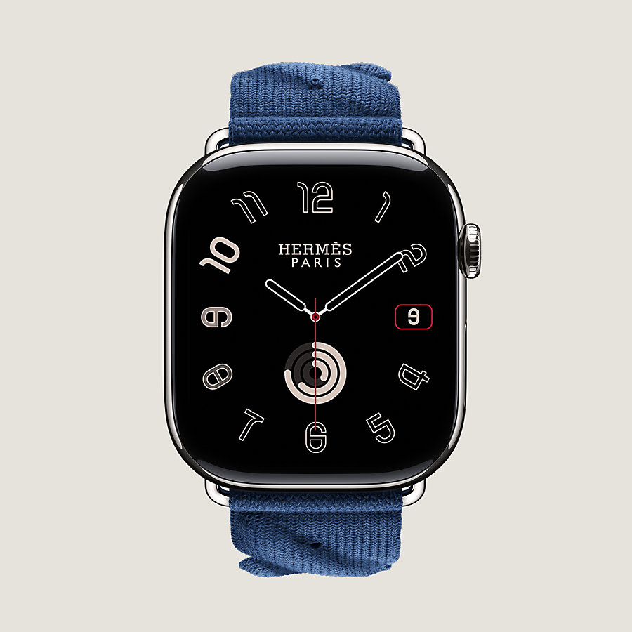 Apple Watch Hermès シンプルトゥール 《トルサード》 46 mm | Hermès 