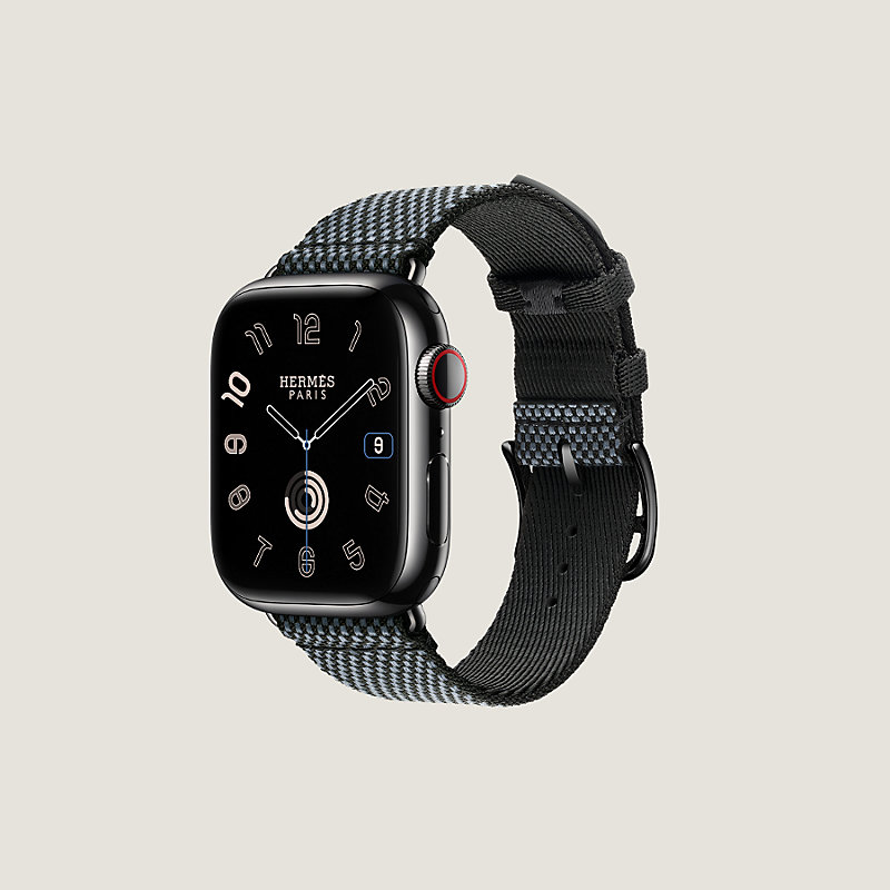 Apple Watch Hermès シンプルトゥール 《トワルH》 41 mm | Hermès 