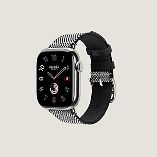 Apple Watch Hermès シンプルトゥール 《トワルH》 42 mm | Hermès 