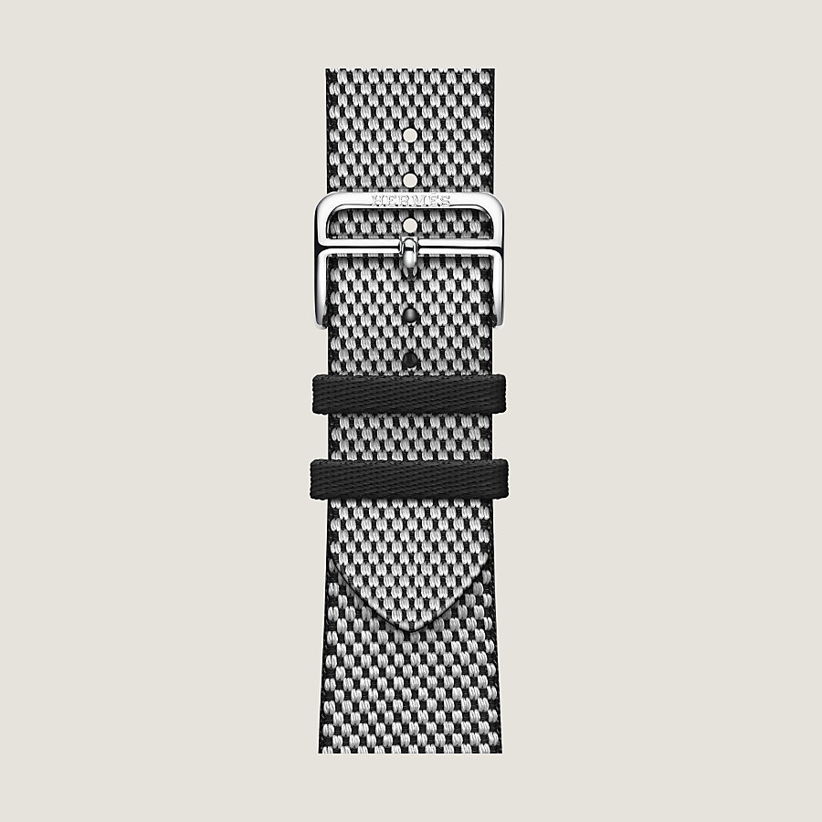 Apple Watch Hermès シンプルトゥール 《トワルH》 46 mm | Hermès 